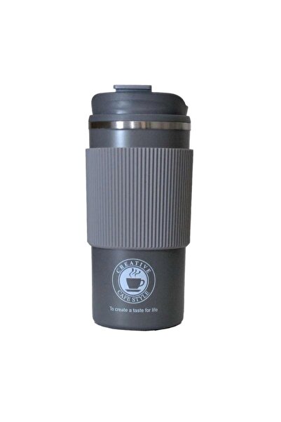 Biki Stainless Steel Thermos Cup Coffee Mug Milk Tea Mini Insulated Mug Travel Vacuum Flasks 500ml