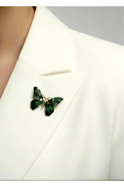 MODAMİRA AKSESUAR Kelebek Broş | {Boy: 3,5 cm}