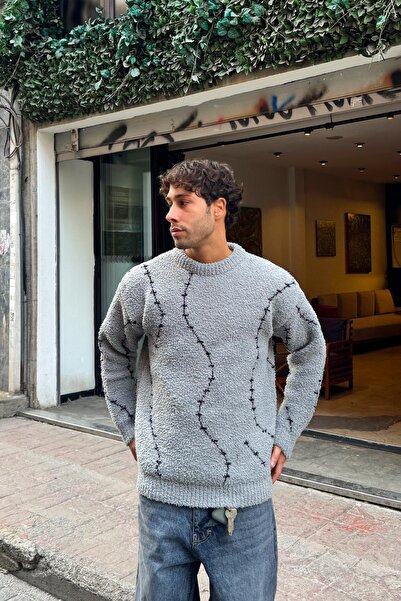 Flaw Wear Ριγέ βελούδινο πουλόβερ