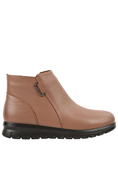 FORMAZIONE Casual boots, women, FORMAZIONE, 3910816 brown, leather 40