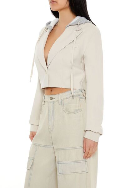 Forever 21 Blazer Crop Ceket