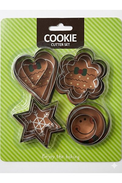 OEM Set de 12 forme de biscuiți (turtă dulce), 5,5 cm