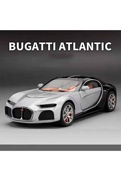 scntoys Bugatti Atlantic Yeni Model Diecast Araba Sesli Işıklı Açılan Kapılar...