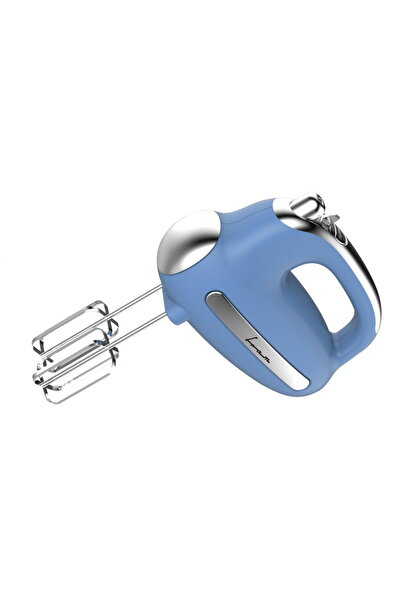 FRAM Hand Mixer FHM-3005BL, 300 W, 5 Speeds + Turbo, Stainless Steel Beaters and Hooks Blue