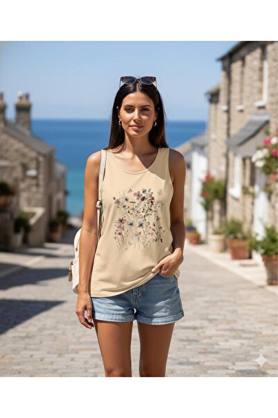 FAVORİST T-Shirt - Beige - Regular fit