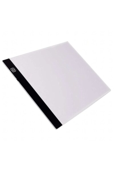 Optim Solution A4 LED Lightbox Graphics Tablet for Drawing and Tracing, Adjustable Brightness, Acrylic Glass