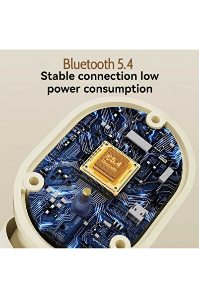 Generic Bluetooth Wireless Headset - ENC Noise Cancellation, LED Digital Power Display & Stereo Sound