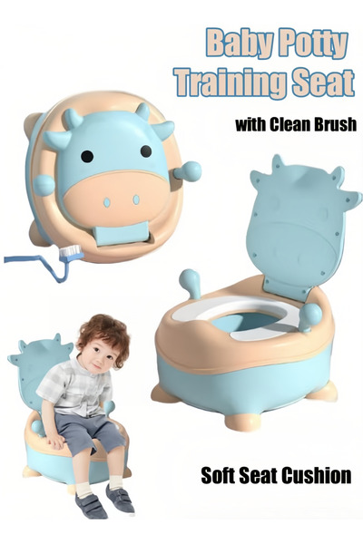 Generic Baby Potty Seat Potty Training Seat Toilet with Splash Guard Kids Potty Chair with Drawer Urinal