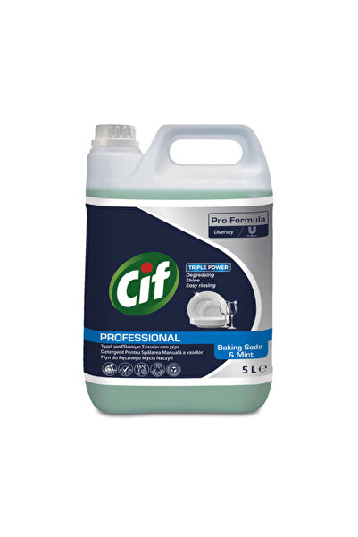 Diversey Detergent profesional pentru spalat vase Cif Pro Formula, parfum de menta, 5L