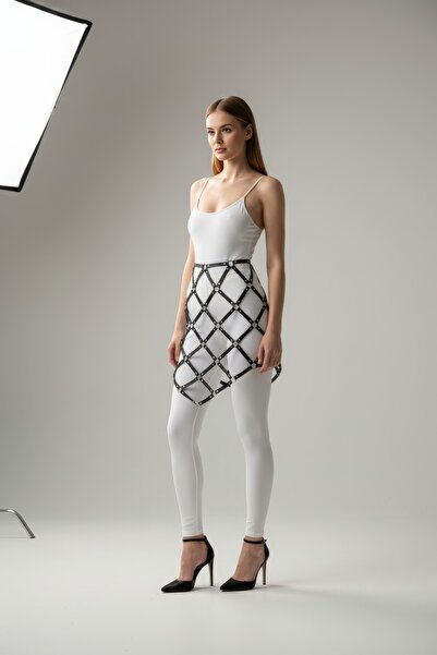 Angels Passion Black Skirt with a Matte Look, Perfect Fit, Stylish for Women - En