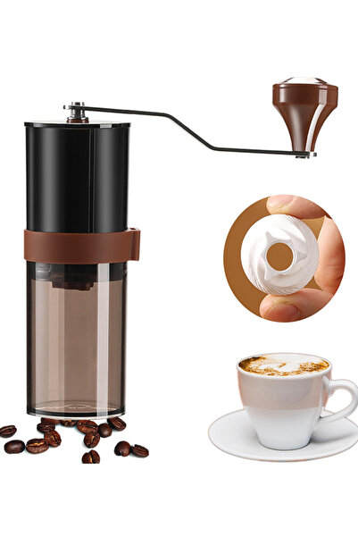 X SPRING Portable Manual Coffee Grinder - Adjustable Coarseness, detachable Handle