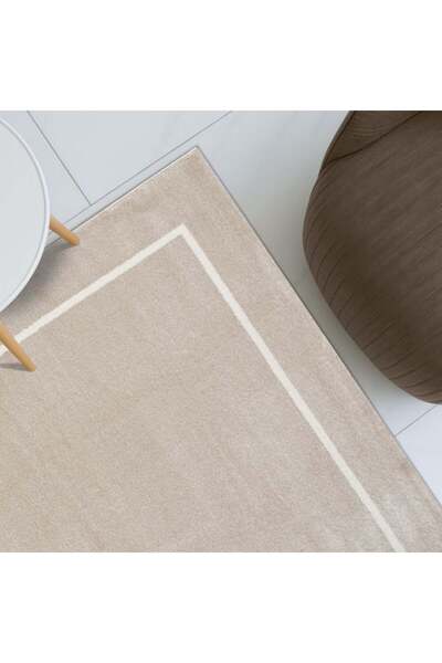 Danube Home Sahara Plain Solids Rug Area Rug Floor Covering 240x340cm-Cream 231200400545