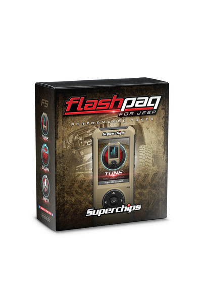 Superchips Flashpaq F5 Programmer - Jeep Wrangler JK (2007-2014)