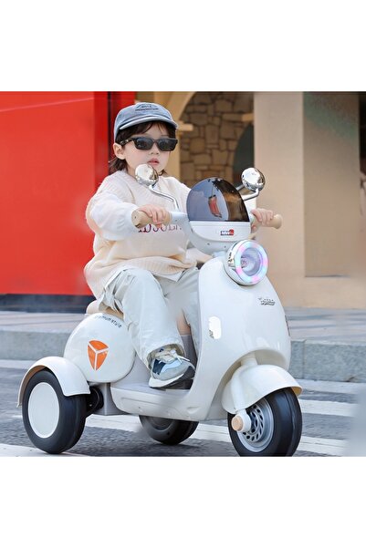 N2Y دراجة نارية كهربائية صغيرة جديدة للأطفال بأربع عجلات يتم التحكم فيها عن بُعد مع موسيقى خفيفة