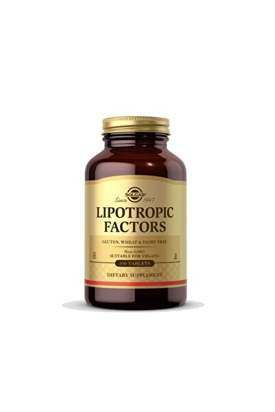 Solgar Factori lipotropi 100 comprimate -