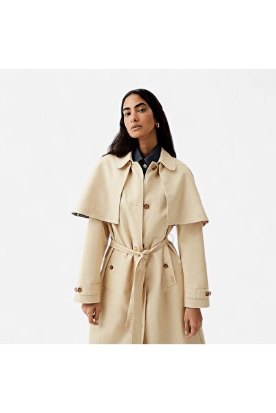 Hunter Originals Keltie Kadın Taş Trençkot Bej Trençkot HARW0014251-GR