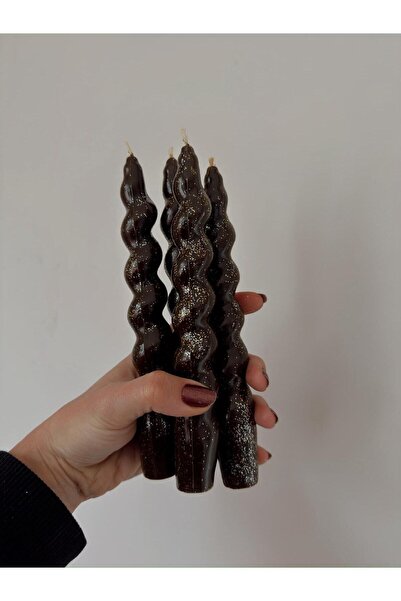 civcivsim Kahverengi Simli Tekli Burgu Mum