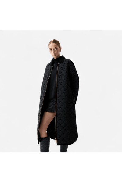 Hunter Originals Fionn Kadın Siyah Kaban Siyah Kaban HARW0067251-HB