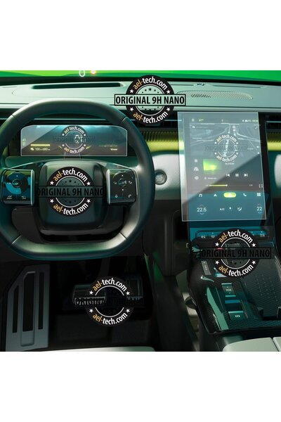 ael-tech سيتروين سي 5 إيركروس نظام الملاحة والعدادات الرقمية 9h نانو بروتيكتور طقم من قطعتين 2026