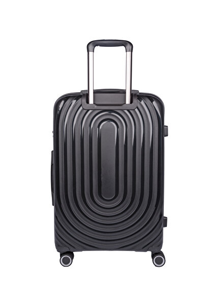 Sagrada Catalana LEKI Medium Trolley - 66 cm Black, 4 double wheels 360°