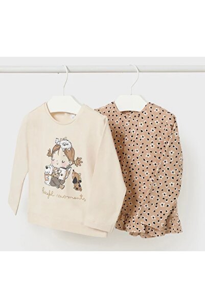 MAYORAL Set of 2 long-sleeved blouses