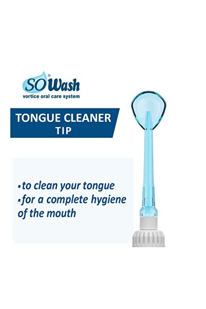 SoWash Set 2 capete So Wash Tongue Clean pentru curățarea limbii, pentru duș ...