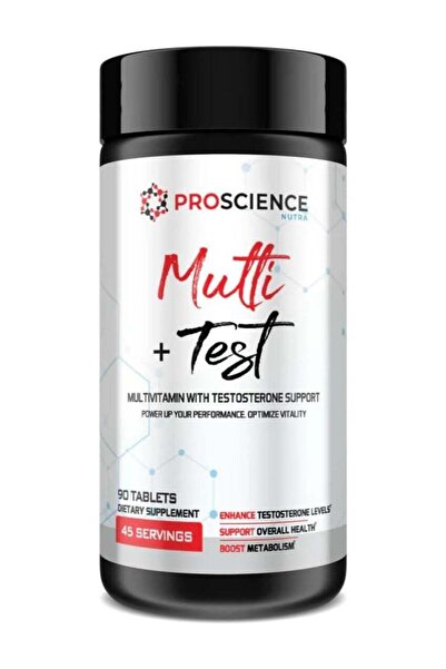 PRO SCIENCE NUTRA - Multi + Test 45 servings 90 Tablets