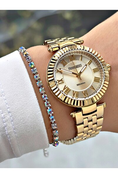 Ferrucci ROMA RAKAMLI GOLD METAL KADIN KOL SAATİ