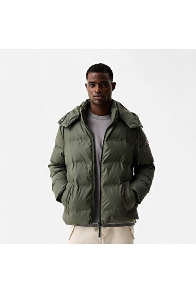 Hunter Element Wiley Erkek Koyu Haki Şişme Mont Haki Şişme Mont HARM0021252-KM