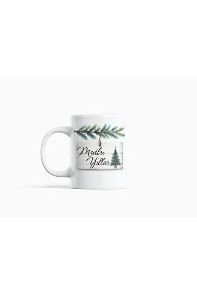 Nino Store Happy New Year Christmas Mug – New Year Gift with Pine Tree Design...