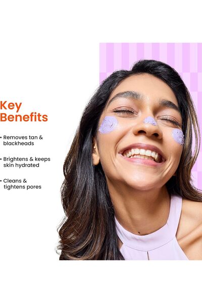 Foxtale De-Tan Face Mask for Glowing Skin - 75g