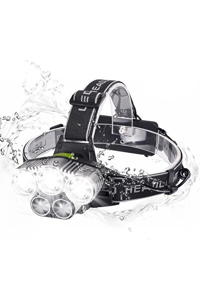OEM LED Headlamp - 5000 Lumen, Rechargeable, USB Charging; for Camping, Fishing, Running