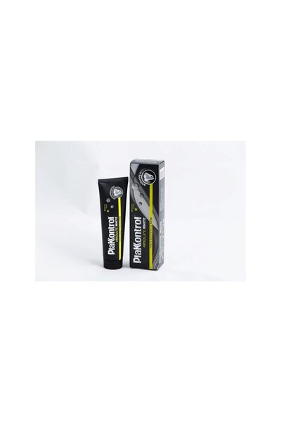 PlaKKontrol Absolute White toothpaste, with activated charcoal, natural whitening effect 75ml