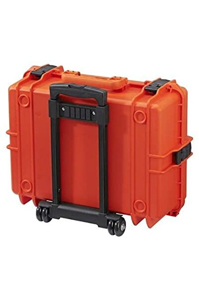 PLASTICA PANARO Orange MAX505S-TR hard case with wheels for studio equipment