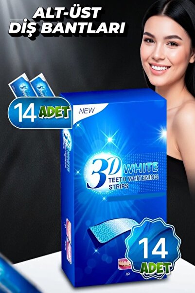 xolo Whitestrips Professional Effects 3D White (14 Paket / 28 Bant) Alt Üst D...