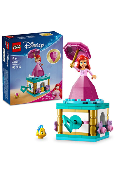 LEGO Prințesa Disney Ariel care se învârte (43259)