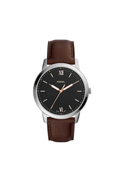 Fossil Men's Minimalist Leather Watch FS5464