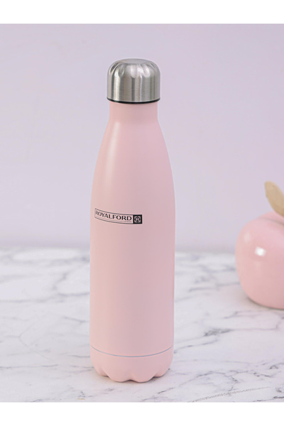 ROYALFORD زجاجة مفرغة من الهواء، سعة 350 مل 11.8 أونصة، زجاجة من الفولاذ المق...