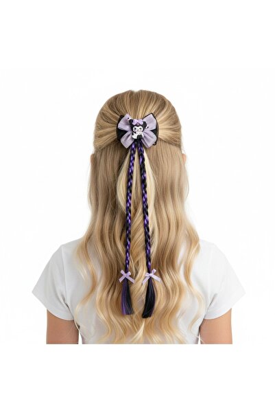 SeaBubbles Artificial Hair Kuromi Child Hair Clip Standard Purple
