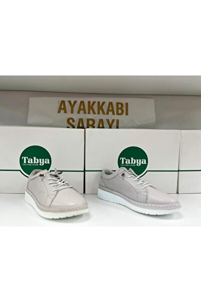 TABYA 5277-1 Genuine Leather Orthopedic Shoes