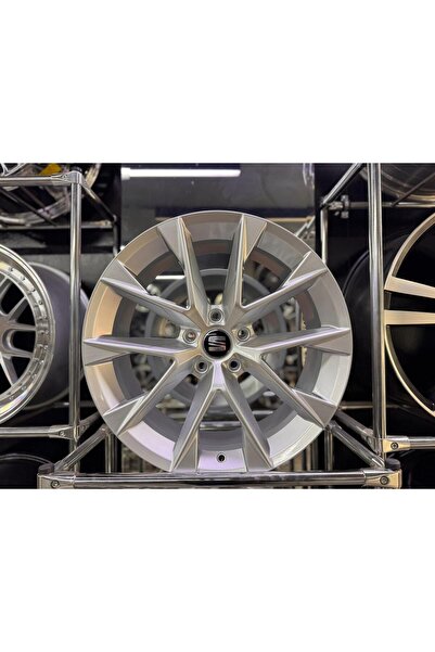 Sonic 18 İNC 5X112 SEAT LEON FR AKREP JANT TAKIMI SİLVER (4 ADET)