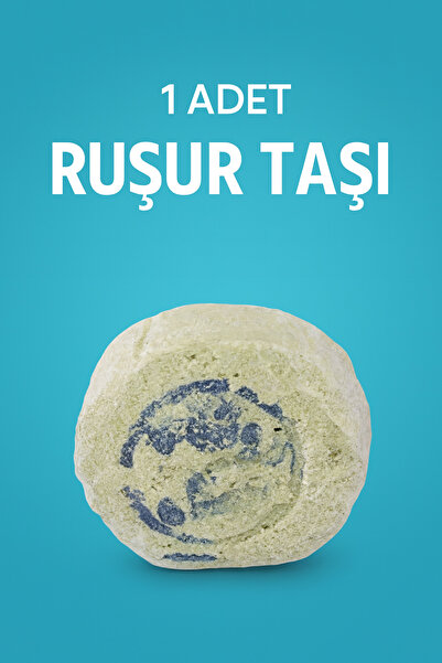 Bade Shop Leke ve Kararma Karşıtı Mühürlü Ruşur Taşı (Sefidab) - Doğal Peeling Etkili - 1 Adet