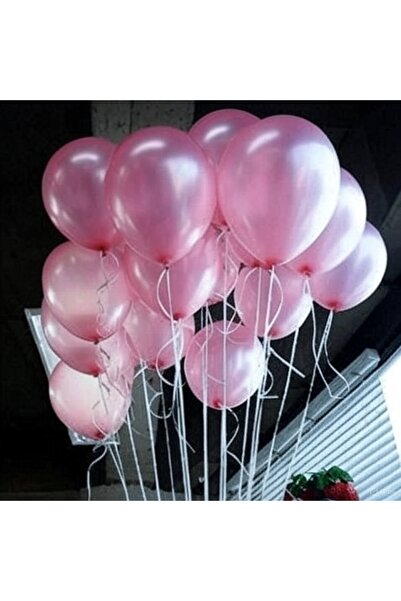 BALON DİYARI 10 قطع من البالونات الوردية المعدنية