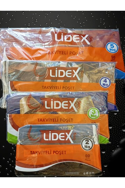 Ecoflex takviyeli Baskılı Mağaza Poşeti 2 No 50 Adet 23X36 Cm