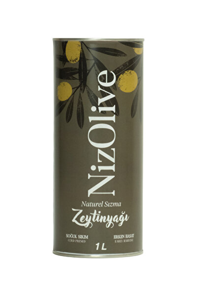 NİZ OLİVE Memecik Yeni Hasat Soğuk Sıkım Zeytin Yağı 1000 ml