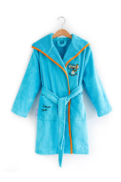 Milk & Moo Cool Coala Bath Robe Turquoise 72x42x42cm