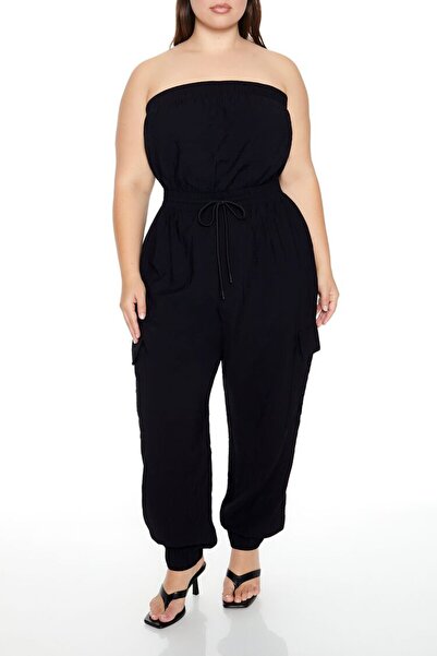 Forever 21 Plus Size Straplez Yaka Tulum
