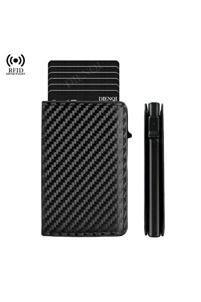 Enthusiast - RFID wallet, carbon fiber, slim, black