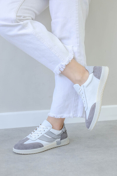 FAST STEP Genuine Leather Women's Casual Shoes 246Za2004