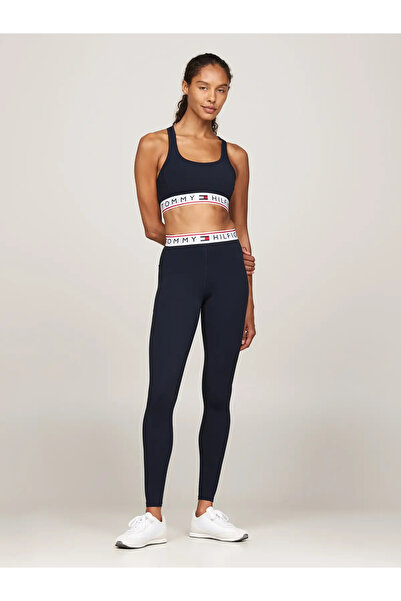 Tommy Hilfiger ESSENTIALS LOW INT T Kadın Siyah Tayt